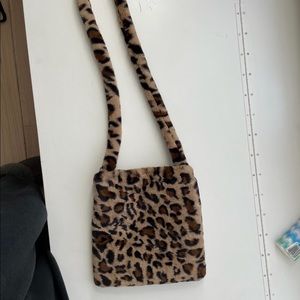 super cute fuzzy bag